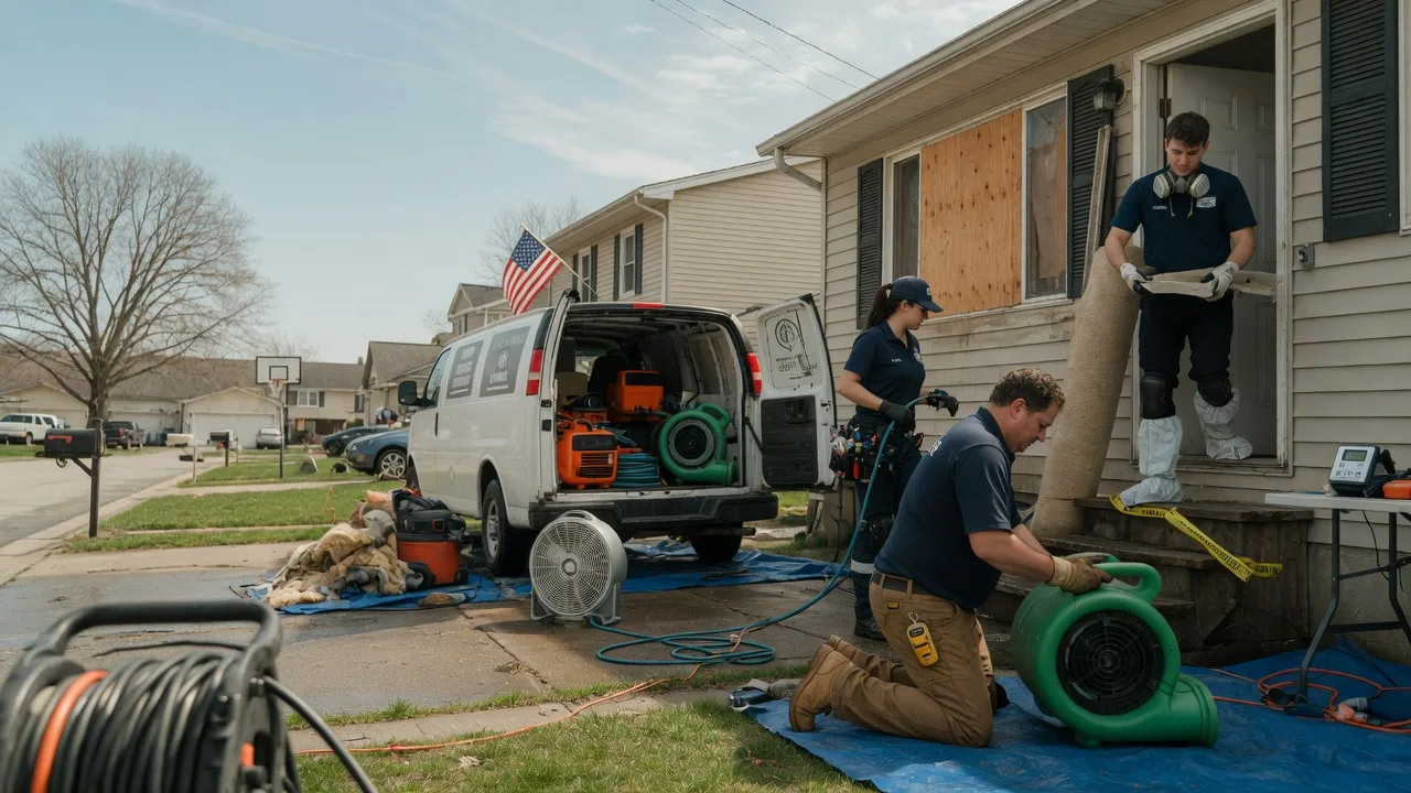 Water Damage Restoration in Springhill, LA near me
